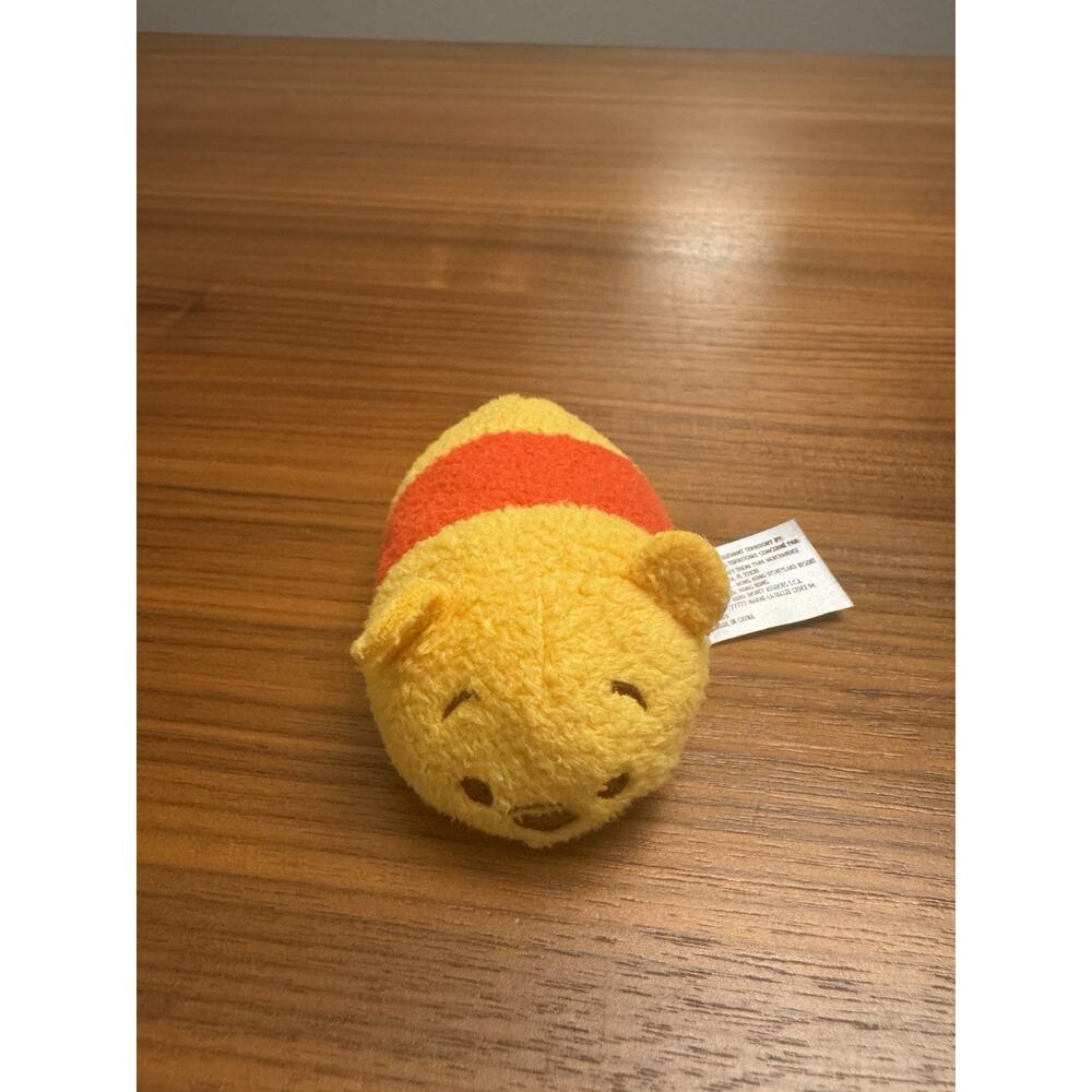 Disney Tsum Tsum Winnie The Pooh 3.5” Mini Plush Stuffed Toy Cute Collectible